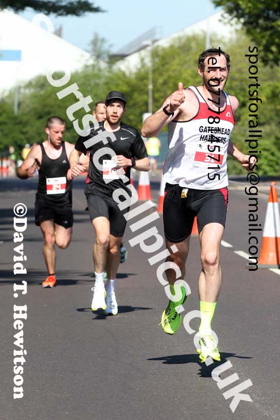 2021 Gateshead Half Marathon, Sunday, May 30th. Photo: David T. Hewitson/Sports for All Pics